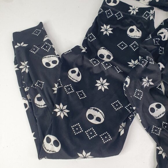 Disney Tim Burtons The Night Before Christmas 3 Pc Pajama Set Womens XS 0-2 - Picture 2 of 5